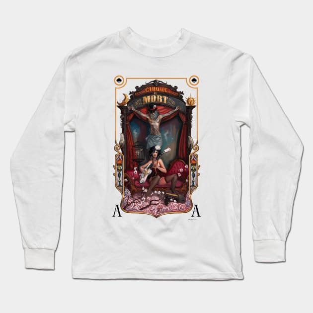 Cirque Du Mort Long Sleeve T-Shirt by RudeOne